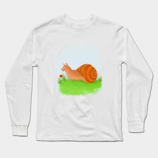 Snail Long Sleeve T-Shirt